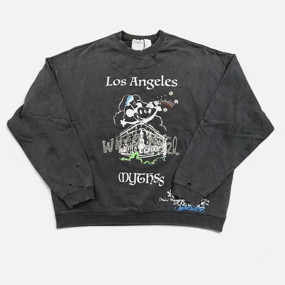 Paly Hollywood Mythss Crewneck * L * Gray